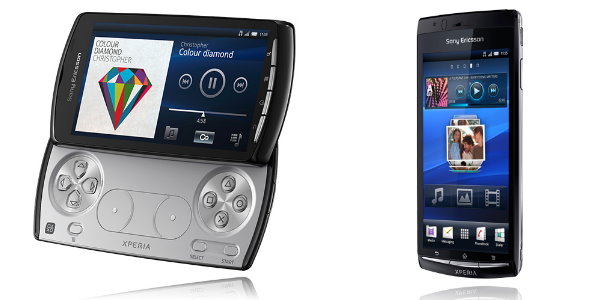 Sony Ericsson Xperia PLAY und Xperia arc